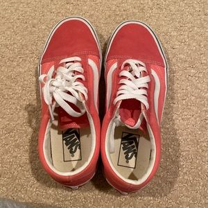 Vans Pink Old Skool Shoes Women’s Size 7.5